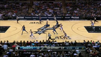 Le superbe move de Tony Parker face à Zach LaVine