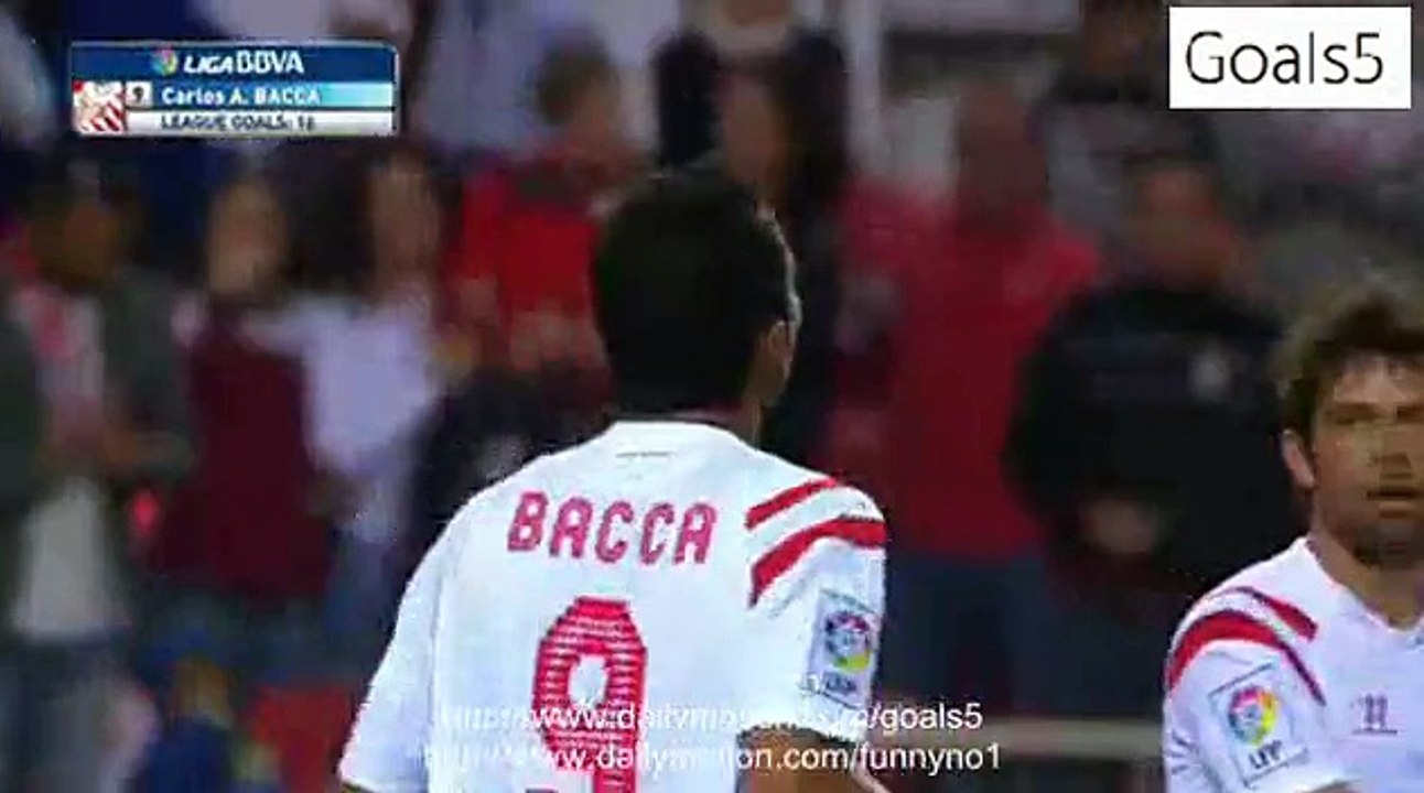 Carlos Bacca Goal Sevilla 2 - 0 Elche La Liga 15-3-2015