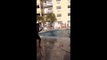 Funny Videos - Three Girls Challenge Guys To Jump Over Them And Into Pool