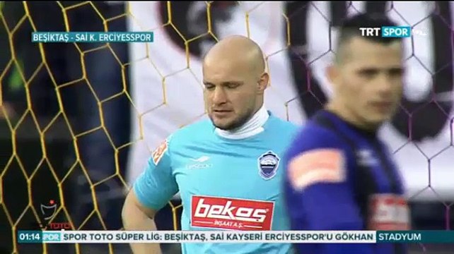 Beşiktaş 5 - 1 Kayseri Erciyesspor (Maç Özeti)