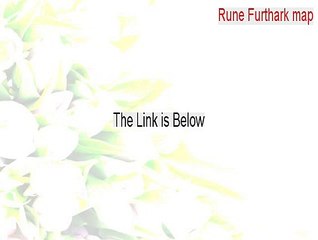 Rune Furthark map Serial [Download Here]