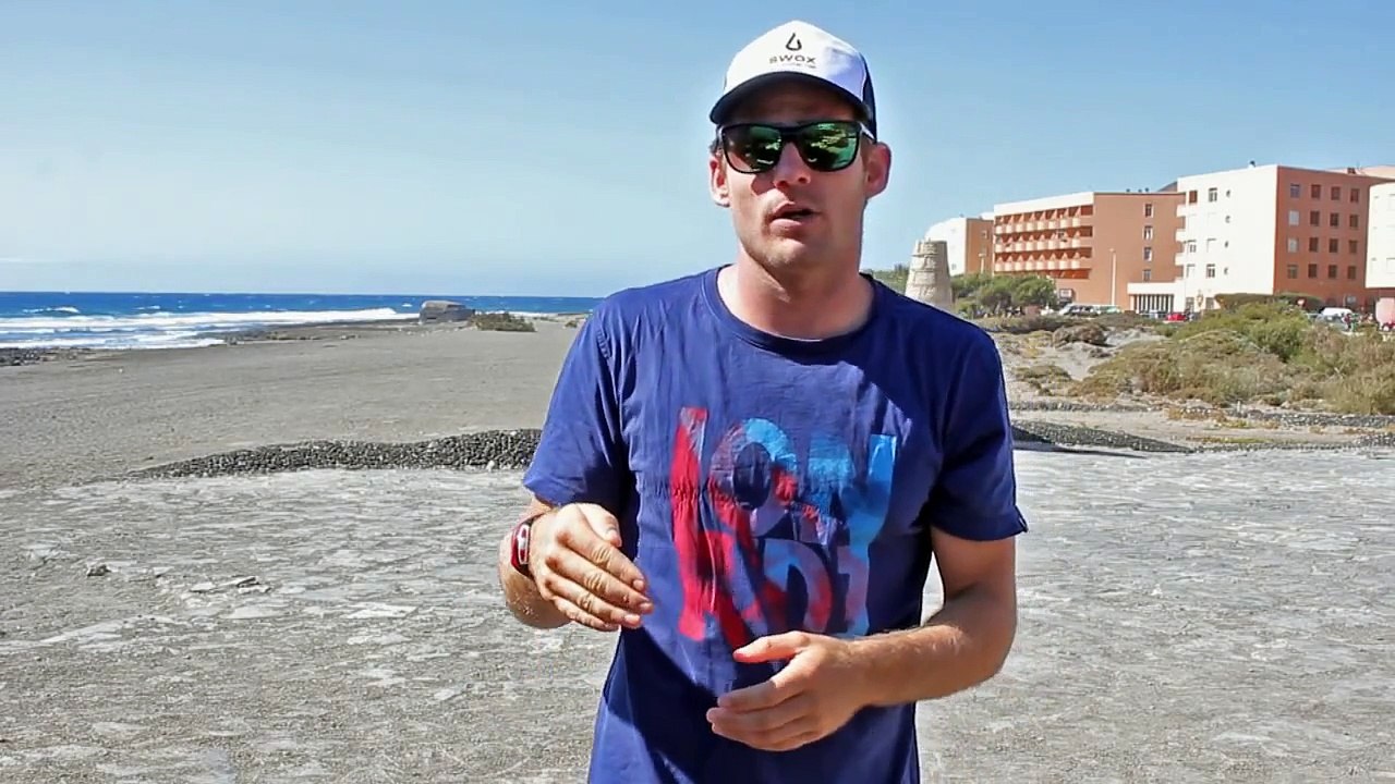 How to do a Backloop Windsurfing Black Team Wave Academy with Adam Lewis