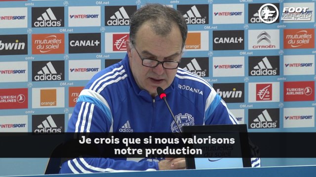 Marcelo Bielsa a vu le meilleur match de l'OM