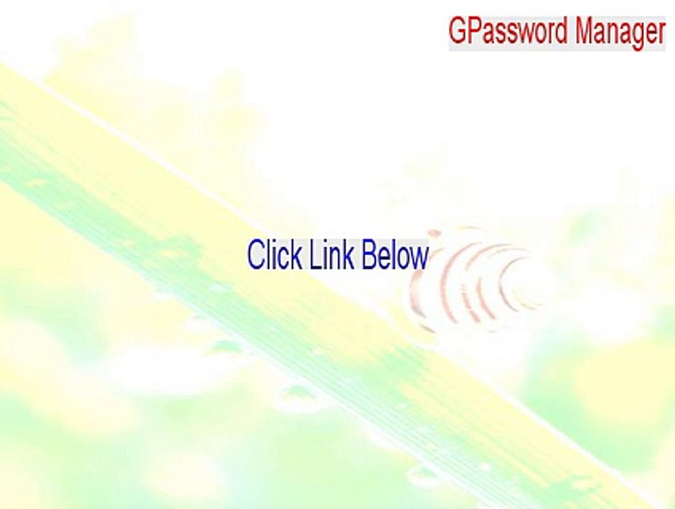 GPassword Manager Serial (gpassword manager ubuntu 2015)