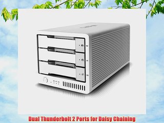 T3 (6TB) - Thunderbolt 2 Professional RAID 0 1 JBOD External Hard Drive