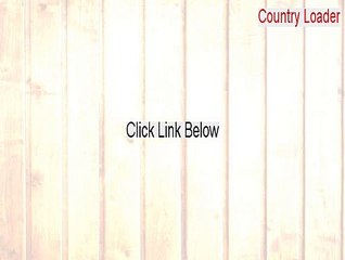 Country Loader Serial [Free Download]