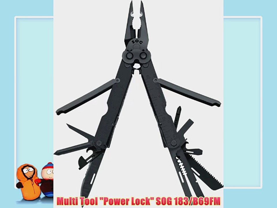 Multi tool power lock sog 183/b69fm