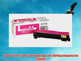 Kyocera Laser Toner Cartridge Page Life 10000pp Magenta Ref TK560M