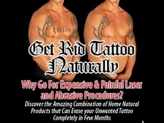Get rid tattoo yourself