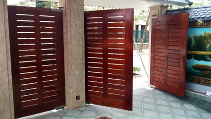 Cổng tự động, cửa garage nâng, mái tự động