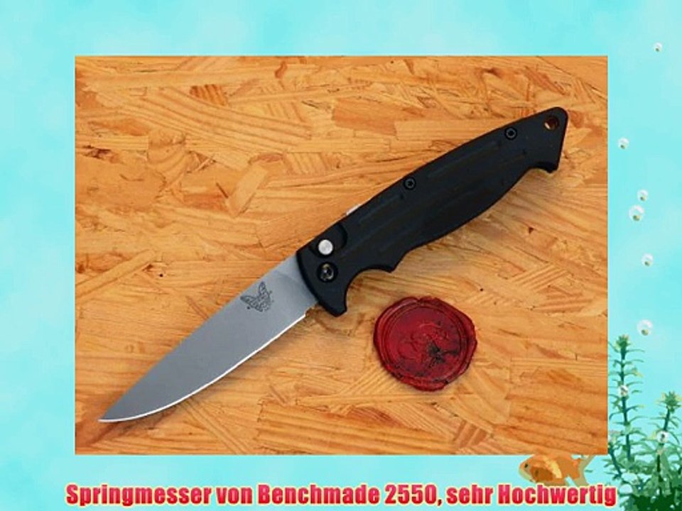 Springmesser von Benchmade 2550 sehr Hochwertig