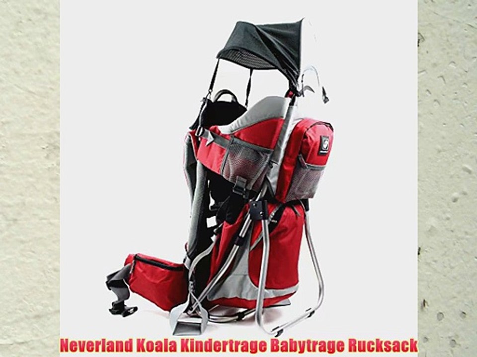 Neverland koala kindertrage babytrage rucksack