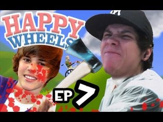 100 MANERAS DE Mataar A JUSTIN BIEBER  Happy Wheels ep. 7