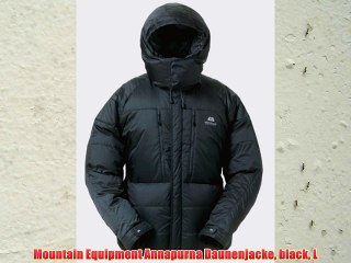 Mountain Equipment Annapurna Daunenjacke black L