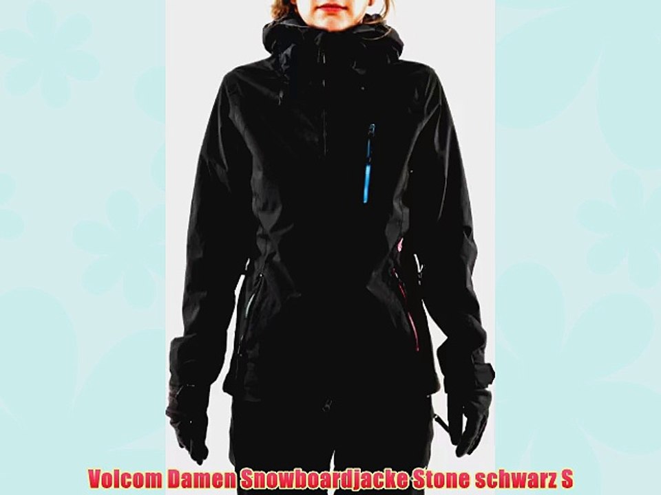Volcom Damen Snowboardjacke Stone schwarz S