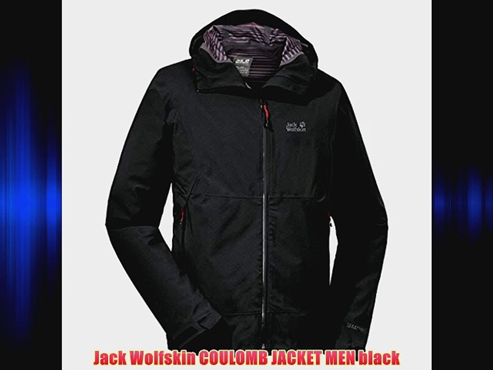 Jack Wolfskin COULOMB JACKET MEN black