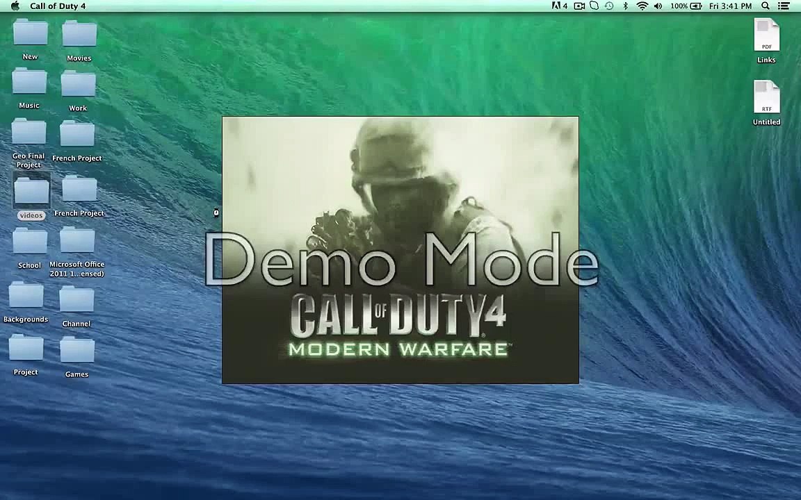 Call Of Duty 4 Rushing For Kills