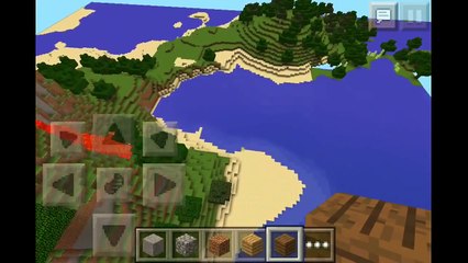 [0.8.1] Minecraft PE: Seed Review (Diamond,iron,gold,lava) Awesomest Seed