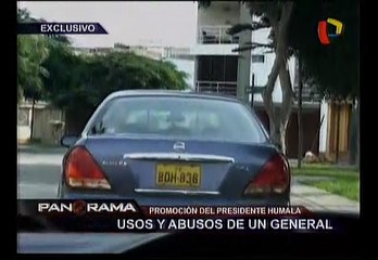 Compañero de Ollanta Humala usó irregularmente autos del Ejército