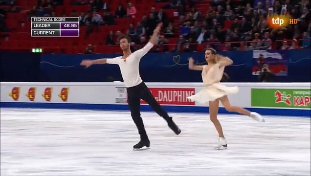 Gabrielle Papadakis & Guillaume Cizeron (Francia). Danza FP.