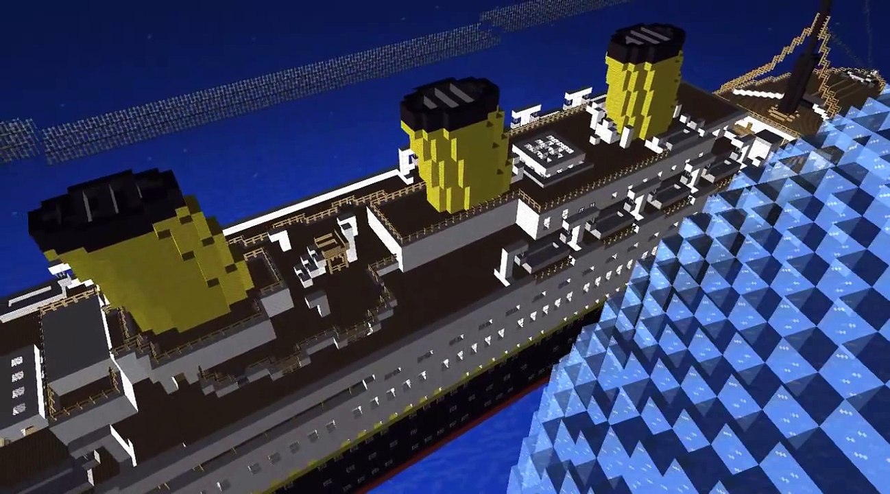 MINECRAFT EL TITANIC HUNDIENDOSE