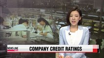 Number of Korean firms recording rating downgrades hits 15-year high in 2014