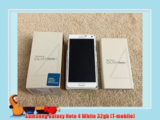 Samsung Galaxy Note 4 White 32gb (T-mobile)