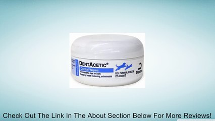 Dechra 25 Count Dentacetic Dental Wipes Review