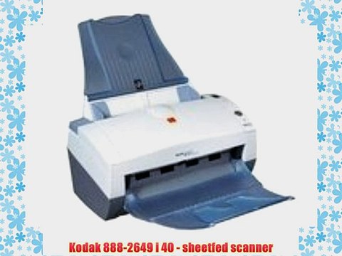 Kodak 888-2649 i 40 - sheetfed scanner