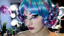 Creepy Cute Demonic Fairy Tutorial | Halloween | Cosplay Makeup