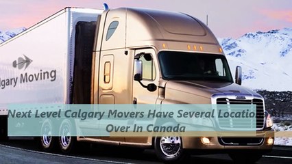 Next Level Calgary Movers Company