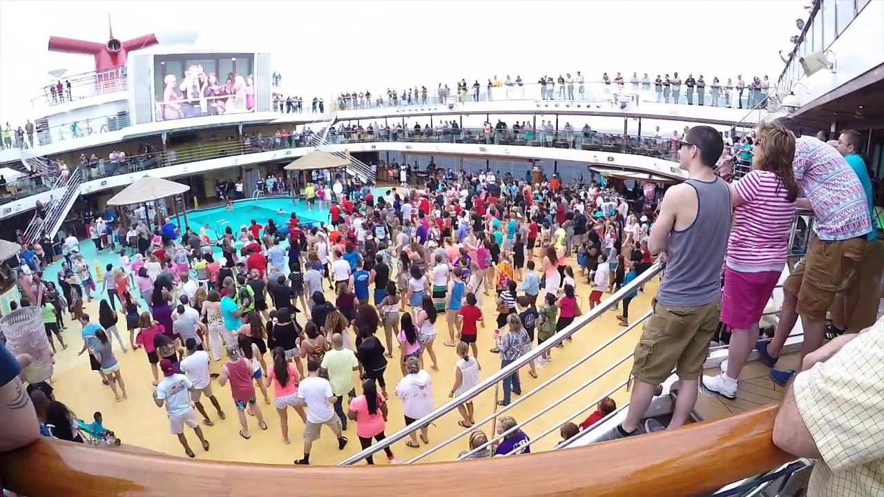 Carnival Breeze Caribbean Cruise Spring Break 2015 Go Pro Edition