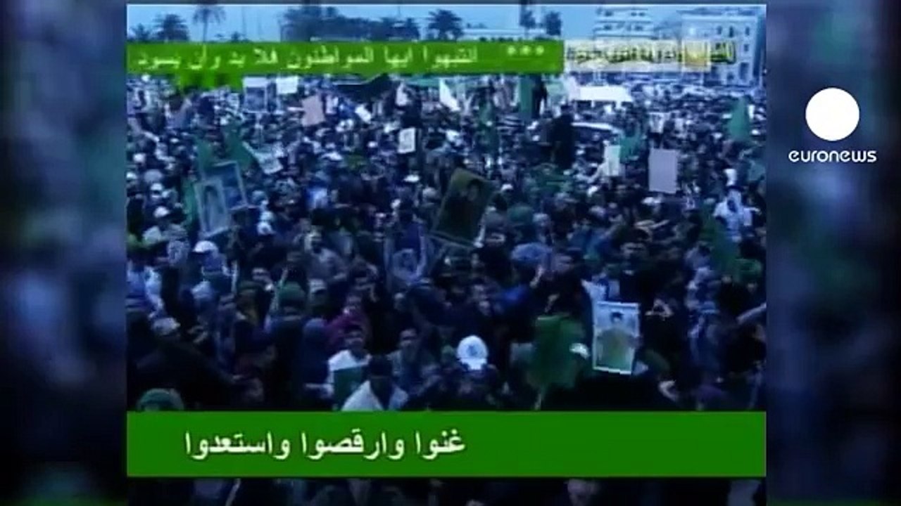Kaddafi'yi güldüren soru