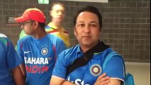 Adelaide, Australia: Not only Pakistani fans but indians fans also wishing  that Pakistan Wins.