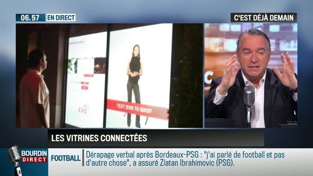 La chronique de Frédéric Simottel: Focus sur les vitrines connectées – 16/03