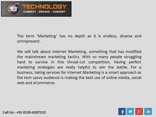 Know the Catalysts to Make the Best of Internet Marketing