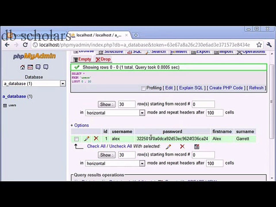 PHP Lecture (136) Logging the User In Part 1
