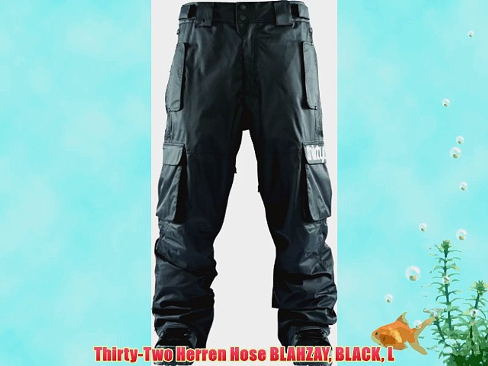 Thirty-Two Herren Hose BLAHZAY BLACK L