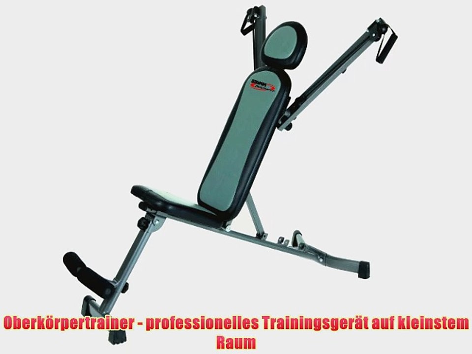 Stamm Bodyfit Multitrainer Oberk?rper-Trainingsger?t grau/schwarz