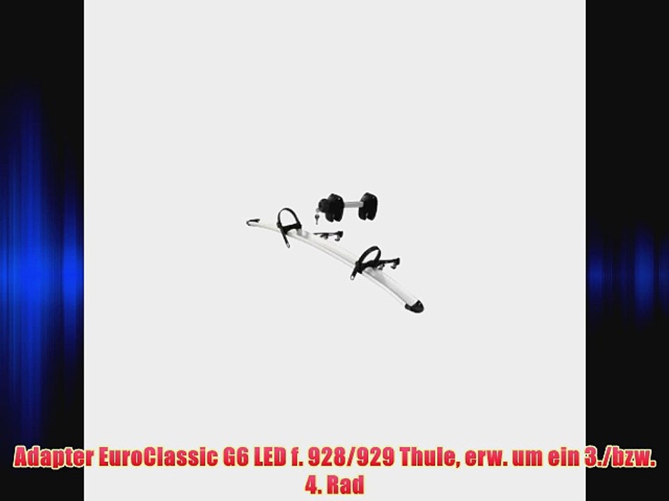 Adapter EuroClassic G6 LED f. 928/929 Thule erw. um ein 3./bzw. 4. Rad