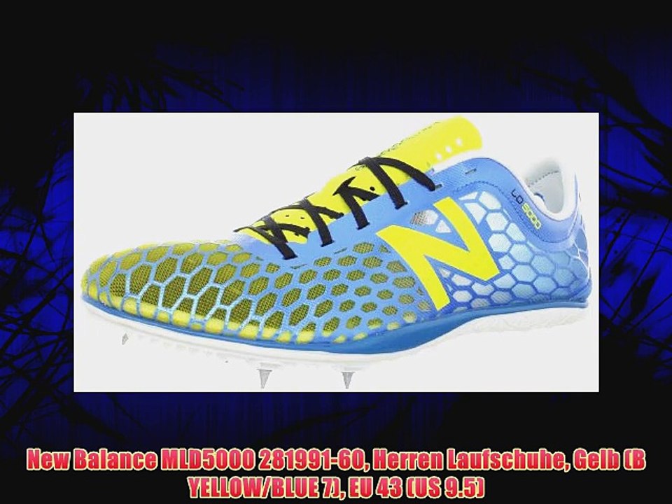New Balance MLD5000 281991-60 Herren Laufschuhe Gelb (B YELLOW/BLUE 7) EU 43 (US 9.5)