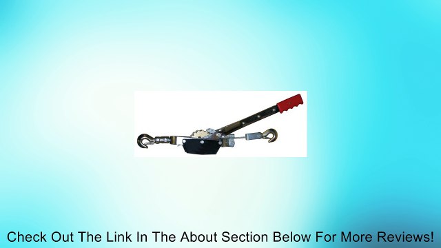 Maasdam Come-A-Long Cable Power Puller 12' Review