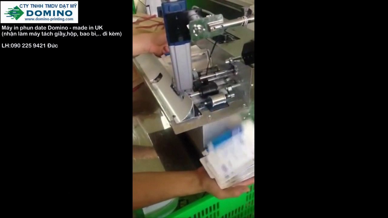 máy in phun date, code (hiệu Domino)- s.xuất ở Anh Quốc - LH: 0902259421 Đức