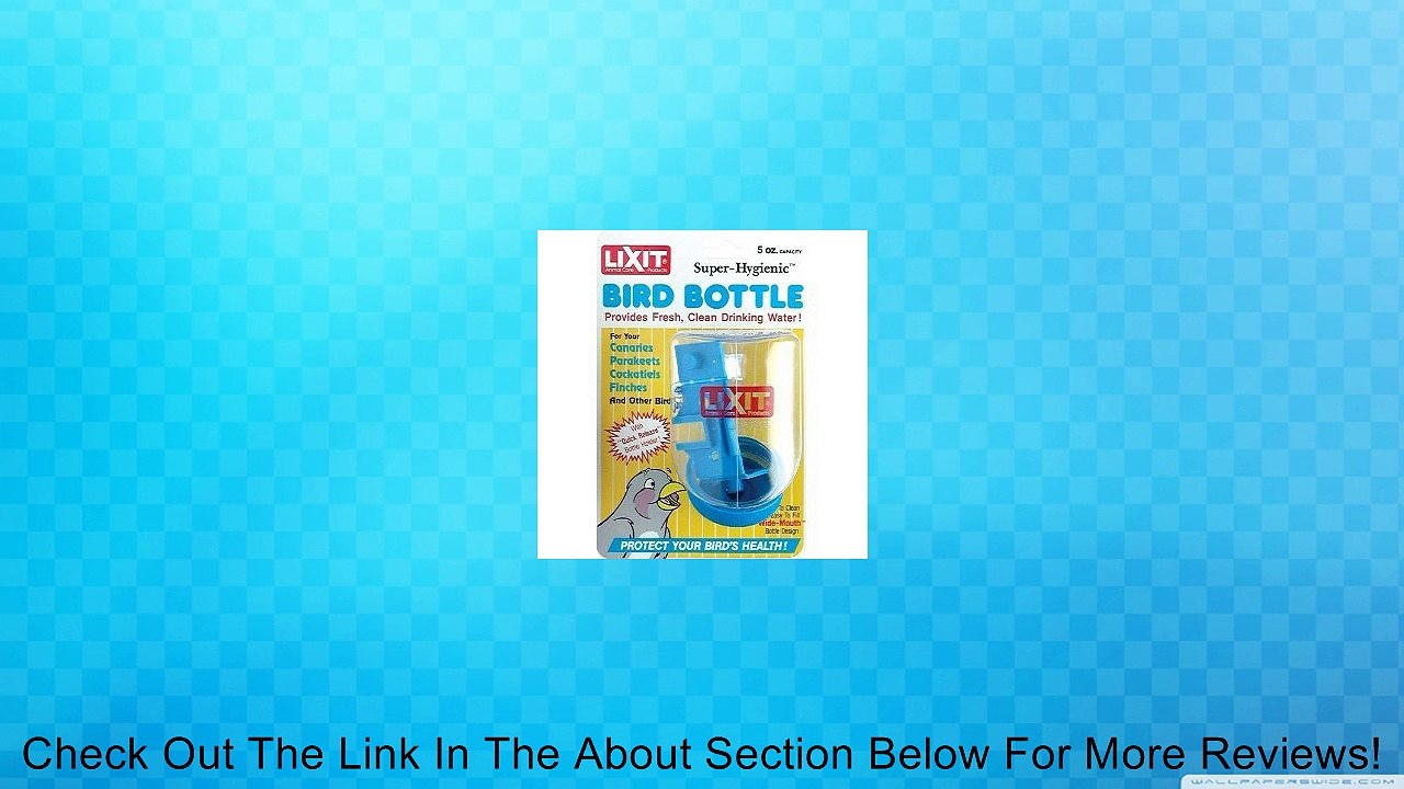 Lixit Bird Waterer - 5 oz Review