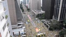 Brezilya'da Hükümet Karşıtı Gösteriler - Sao