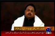 MQM does not want confrontation with Law Enforcement Agencies, says Altaf Hussain