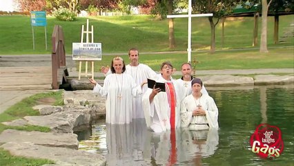 Drowning Baptism Prank