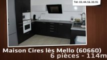 A vendre - Cires lès Mello (60660) - 6 pièces - 114m²