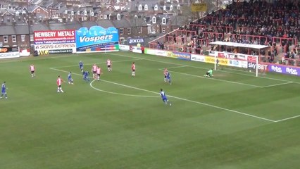 Dev golcüden muazzam gol