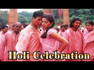 Celebration Of Holi Akshay Kumar